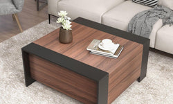 Camden Sliding Top Coffee Table - Walnut