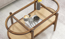 Chaya Coffee Table - Brown