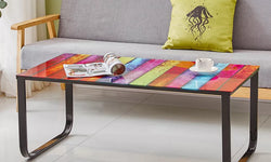 Gisberta Modern Coffee Table - Rainbow