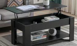 Harvill Lift-Top Coffee Table - Black