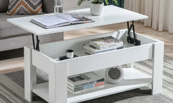 Harvill Lift-Top Coffee Table - White