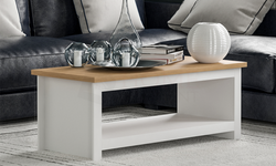 Gabrielo Coffee Table - White and Oak