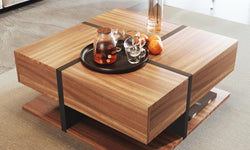 Melina Coffee Table - Brown