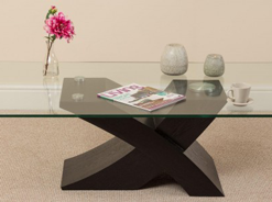 Glass coffee tables